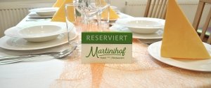 Martinihof Tischreservierung